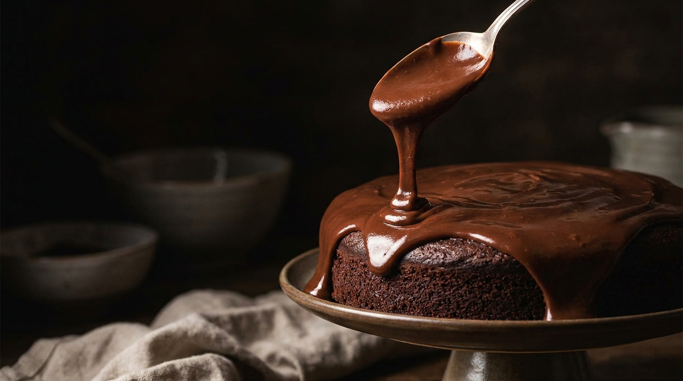 Mleczny ganache z czekolady 32% — do tortów i pralin