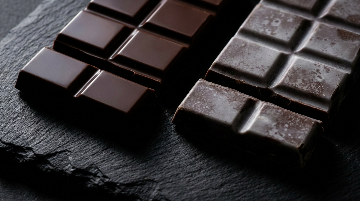 Bielenie czekolady (fat bloom i sugar bloom) — skąd się bierze i jak go uniknąć