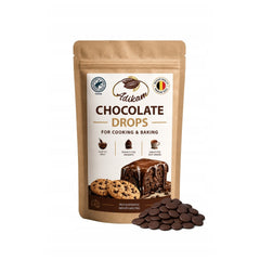 Czekolada gorzka 72% dropsy ADIKAM 1 kg — opakowanie